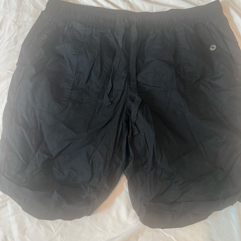 Lane Bryant Women’s Athletic Black Shorts